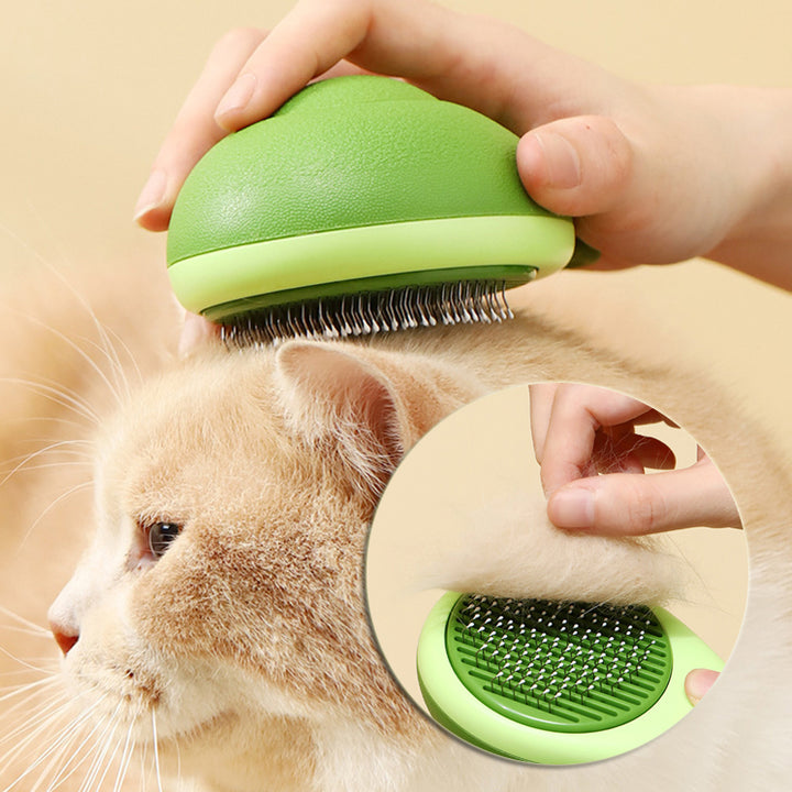 Avocado Shaped Dog Grooming Comb Tool