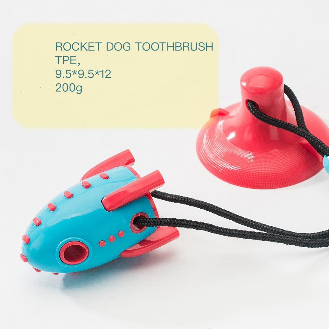Rocket Dog Leaking Food Bite Toys