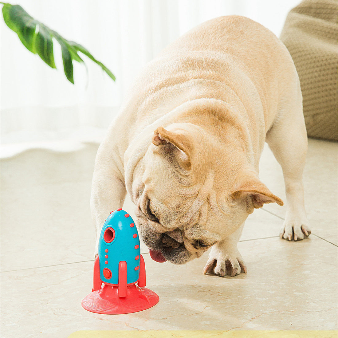 Rocket Dog Leaking Food Bite Toys