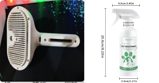 Pet Self Cleaning Hair Remover Brush