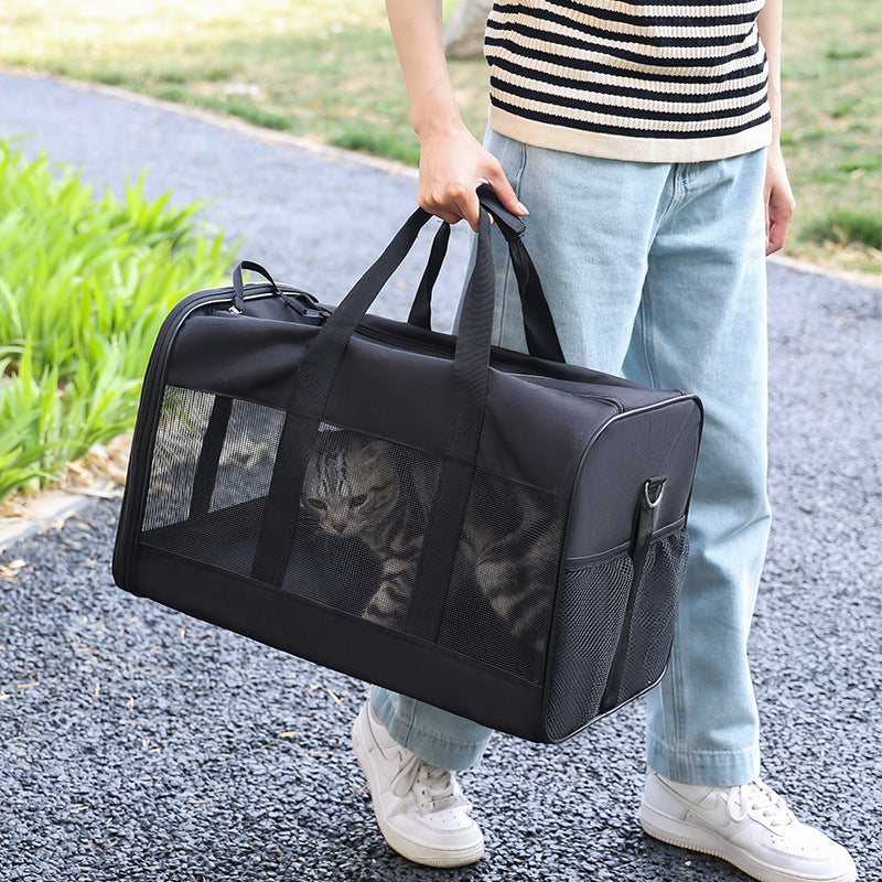 Portable Transport Travel Breathable Pet Carrier