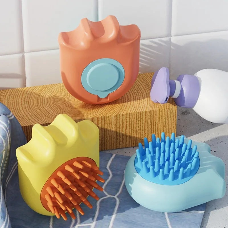 Pet Bath Massage Brush Cleaning Supplies